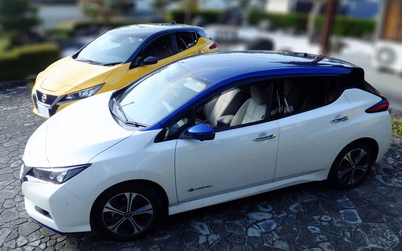 政府のカーボンニュートラル推進に倣い、弊社営業車として２台のEVを導入。のサムネイル画像