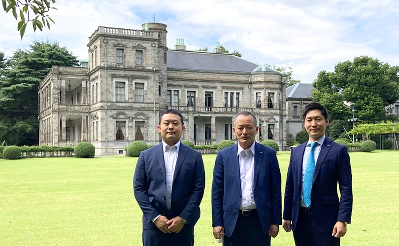 三菱グループの迎賓施設である東京高輪・御殿山の開東閣に招待を受けました。のサムネイル画像